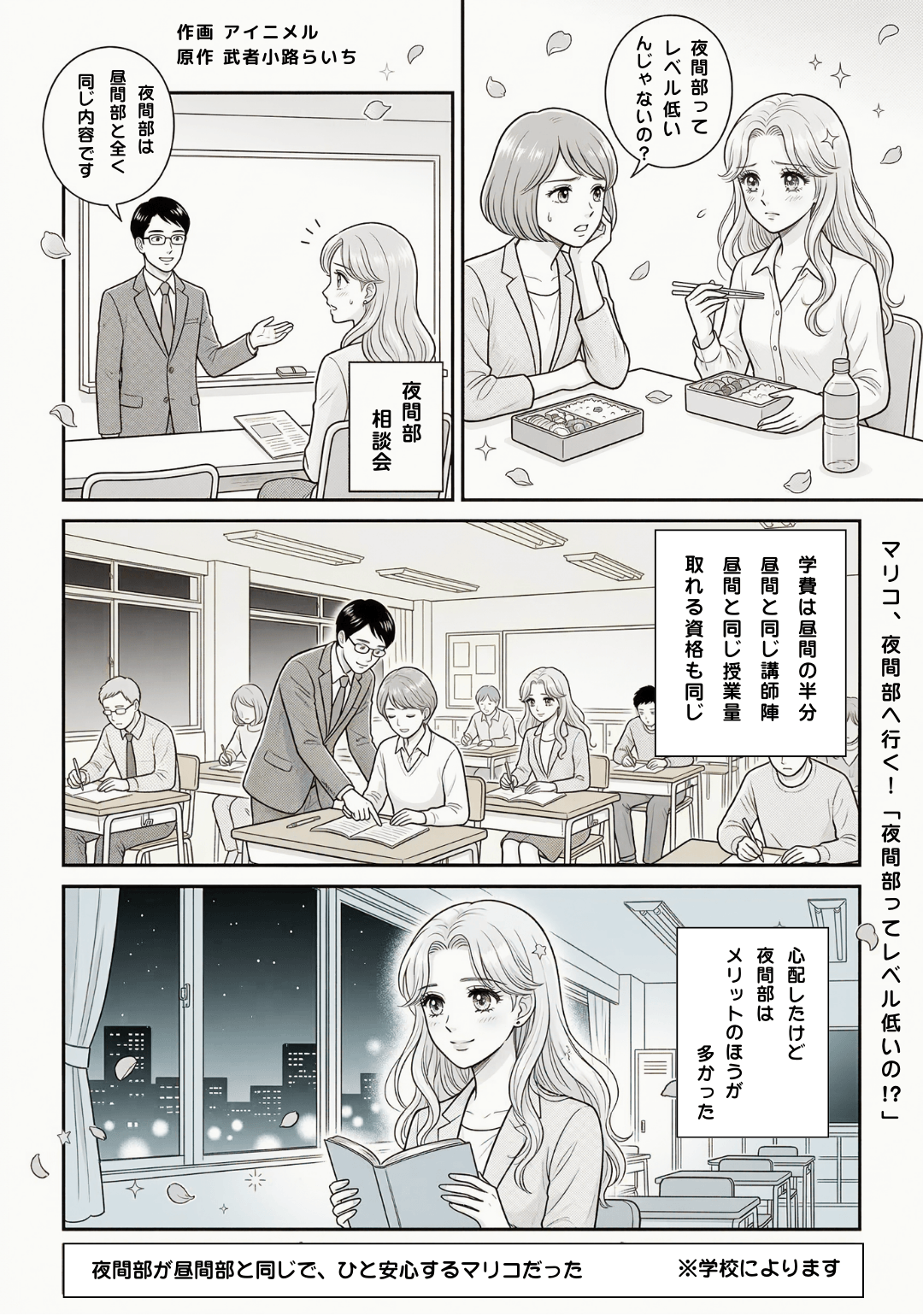 夜間部って学費安いの!?